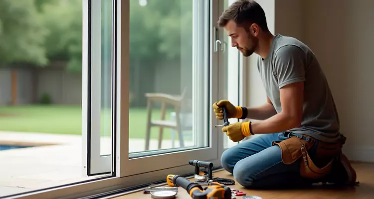 Squeaky Sliding Patio Doors in Edgewater, FL