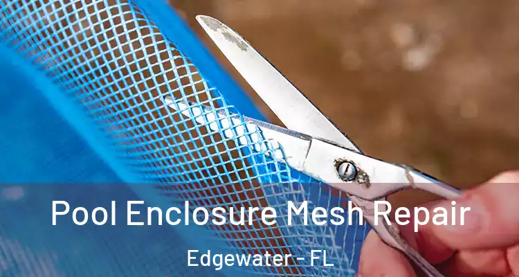 Pool Enclosure Mesh Repair Edgewater - FL